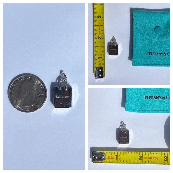 AUTH VINTAGE Tiffany & Co. Shopping bag🛍️ charm/pendant - Picture 16 of 16